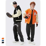 Varsity Jacket Vintage Autumn and Winter Baseball Uniform College Style Towel Embroidery Letter Jacket Coat Men's Clothing
