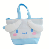 My Melody Bag Cute Clow M Cinnamoroll Babycinnamoroll Melody Canvas AirPods Earphone Bag Portable Battery for Mobile Phones Sundries Storage Bag Kulomi