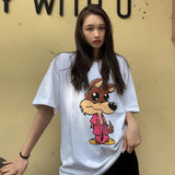 Drew House Drew Short Sleeve Printed Loose round Neck High Street T-shirt Men