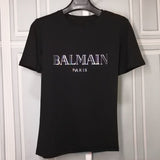 T Shirt Balmain Men's and Women's Tops T-shirt Short Sleeve Letter Print Spring and Summer T