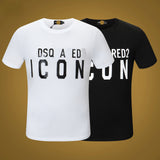 Dsq2 T Shirt Casual Sports Printed Short Sleeve Summer Men