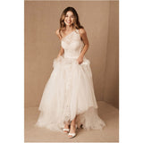 Bridesmaid Dress Sexy Women Clothing Sloping Shoulder Dress Mopping Gown