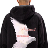 Rrr123 Hoodie Peace Pigeon Hoodie Men and Women Loose Casual