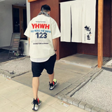 Rrr123 T Shirt Fog with Rrr123 Joint Cross Print