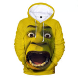 Grinch Hoodie Grinch Printed Men'S Women'S Hoodie Hoodie Brushed Hoody