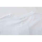 We11 Done T Shirts Zipper Decorations Cotton Same Style for Men and Women