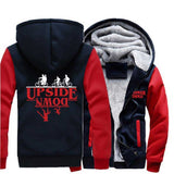 Stranger Things Hellfire Club Coat Winter Menswear Thickened Hoodie Zipper Hooded