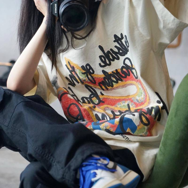 Rrr123 T Shirt Puff Print Vintage Vintage T-shirt