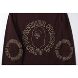 Shark Print Sweatshirts Spring And Autumn Cotton Round Neck Long Sleeves T-Shirt Men And Women
