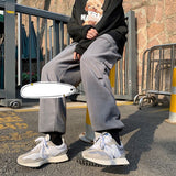Men Pants Winter Fashion Men's Straight Loose Casual Pants