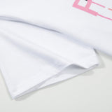 Purple Brand T Shirts Spring/Summer Color Letter Print Hip Hop Men's and Women's Loose Casual Short-Sleeved T-shirt
