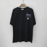 Rhude T Shirt Limited Rhude Casual Hip Hop Summer Loose round Neck