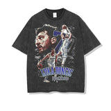 Luka Doncic Shirt Vintage Luka Doncic Printed Short-Sleeved T-shirt