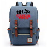 Stranger Things Backpack Cartoon Youth Student Schoolbag Men's and Women's Casual Backpack