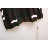 Arrow Print Men and Women Sleeve Cap Casual and Comfortable Owt hoodie