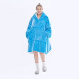 Hoodies Blankets Large Size Home Leisure Lazy Clothes Lambswool