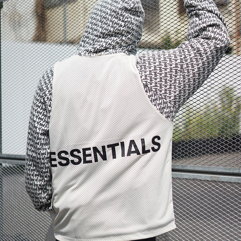 Fog Fear of God Essentials Vest Mesh Double-Sided Sleeveless Bottoming Shirt