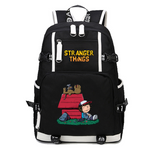 Stranger Things Backpack Men's and Women's Casual Backpack Teenagers Schoolbag