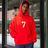 Fog Fear of God Essentials Hoodie 7 Flocked Printed Fleece Sweater Couple Loose-Fitting Hoodie