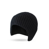 Toboggan Hat Casual Autumn and Winter Men and Women Knitted Hat Warm