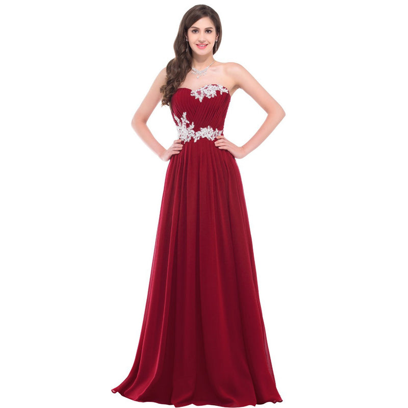 Homecoming Dresses Autumn Fashion Tube Top Evening Dress Bright Crystal Bridesmaid Dress