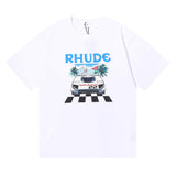 Rhude T Shirt F1 Formula Racing Miami Limited Print