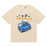 Rhude T Shirt F1 Formula Racing Commemorative Printing