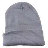 Men Winter Hats Men and Women Solid Color Knitted Hat Couple Candy Color Autumn and Winter