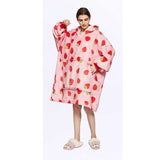 Hoodies Blankets Home Casual Wear Large Size Hooded Sweater Lazy Lambswool Double Layer