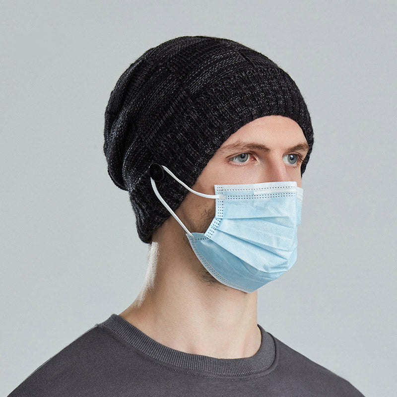 Men Winter Hats Autumn and Winter Men Knitted Hat