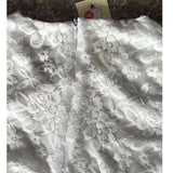 Girl Dress Summer White Half Sleeve Lace Dress