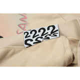 Rrr123 Hoodie Tie-Dye Contrast Color Hooded Sweatshirt Distressed Men and Women Same Style