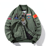 NASA Varsity Jacket Casual Jacket Men's and Women's Embroidered Loose Flight Jacket