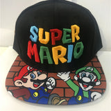 Mario Hat Peaked Baseball Cap Sun-Proof Net Hat Men and Women Outdoor Hip Hop Sun Hat