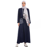Muslim Women Stylish Kashibo Abaya Muslim Ladies Long Gown Islamic Clothing Jilbab Jalabiya Fashion Long Large Size Dress