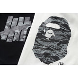 Shark Print Sweatshirts Printed Men's and Women's Casual Fleece-Lined Crew Neck Sweater