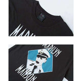 Marilyn Manson T Shirt Hip Hop T-shirt Couple
