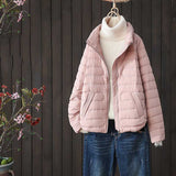 Women Winter Coats Puffer Jacket Down Coat Winter Down Jacket Female Stand Collar White Duck Down Women's Warm Coat