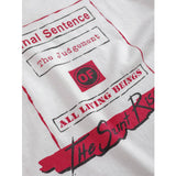 Saint Michael T Shirt Distressed Portrait Printing Short Sleeve Casual Pop T-shirt