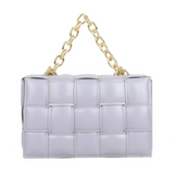 Sling Bags Autumn and Winter Chains Satchel Woven Shoulder Bag