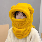 Women Winter Hats Plush Hat Autumn Winter Windproof Hat