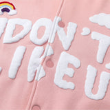 Baby Blue Varsity Jacket Autumn Baseball Uniform Men's Loose Boyfriend Couple Jacket