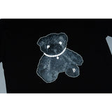 We11 Done T Shirts Little Bear Cartoon Pattern Oversize Loose Couple