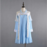 Chinese Traditional Dress Chest-High Dress Embroidered Lolita