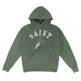 Saint Michael Hoodie Graffiti Vintage Hoodie Hoodie