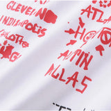 Travis Scott Astroworld Shirt Travis Scott Nature Still Draws a Crowd Shirt Line Short Sleeve T-shirt