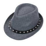 Mens Kentucky Derby Hats Autumn Winter Billycock Male British Woolen Hat