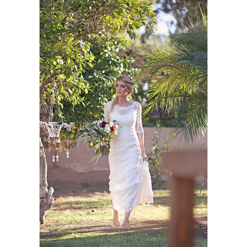 Formal Dresses & Gowns Autumn Women's Dress Sexy Lace Slim Fit Backless Formal Dress