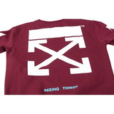 Autumn and Winter European and American Arrow round Neck Sweater Large Size Retro Sports Men's Clothing Owt sweatshirt