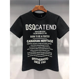 Dsq2 T Shirt Casual Sports Printed Short Sleeve Summer Men